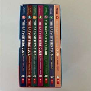 Scholastic The Baby-Sitters Club Cover — graphic novels. Books 1-7
